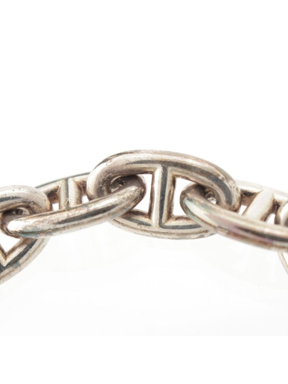 ★SOLD★ Hermes Chaine D'ancre GM Bracelet Bangle 925 Sterling Silver - Picture 8 of 10